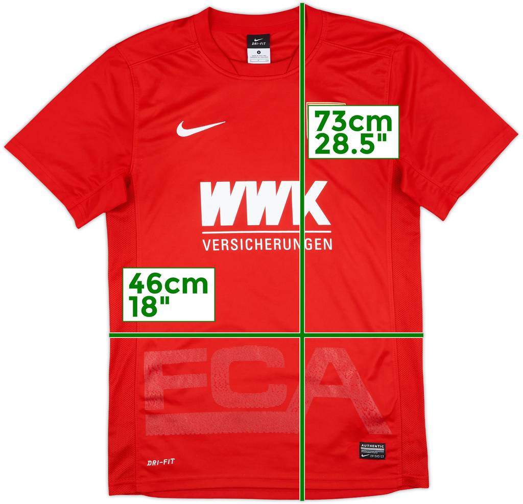 2015-16 Augsburg Away Shirt - 6/10 - (S)