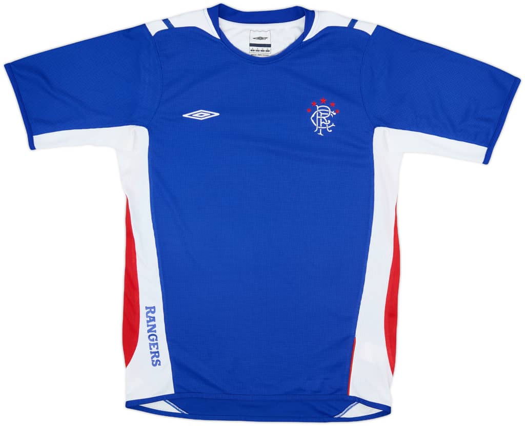 2007-08 Rangers Umbro Training Shirt - 9/10 - (S)