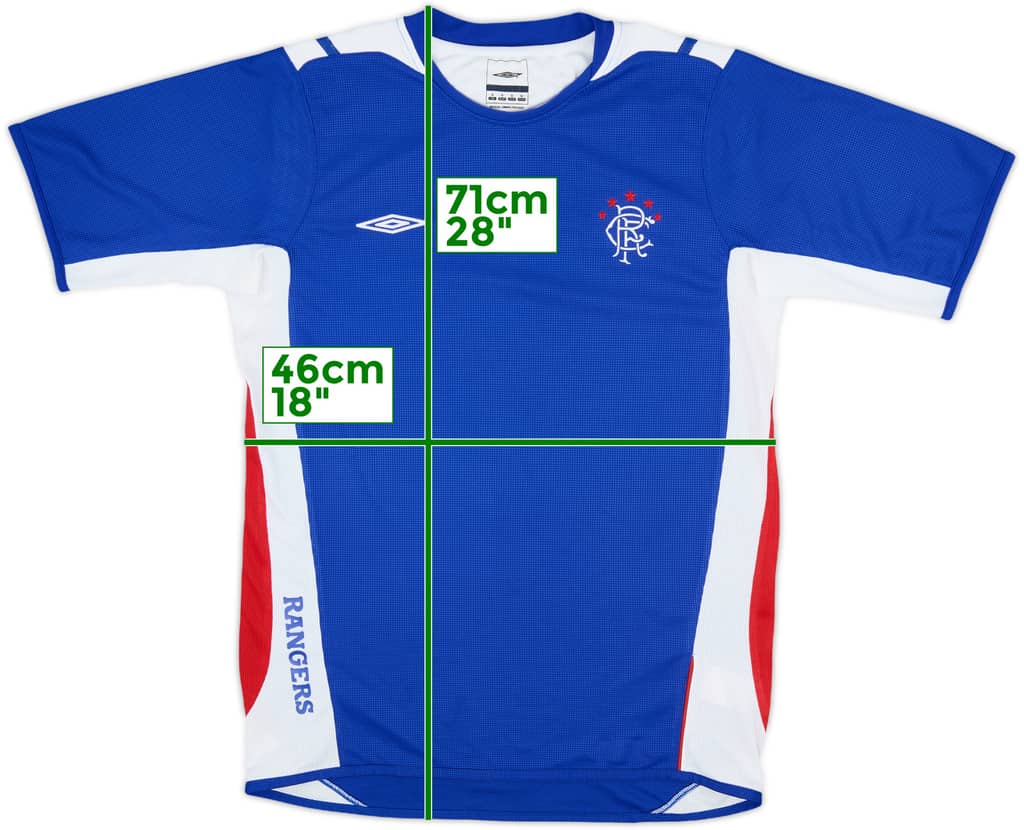 2007-08 Rangers Umbro Training Shirt - 9/10 - (S)