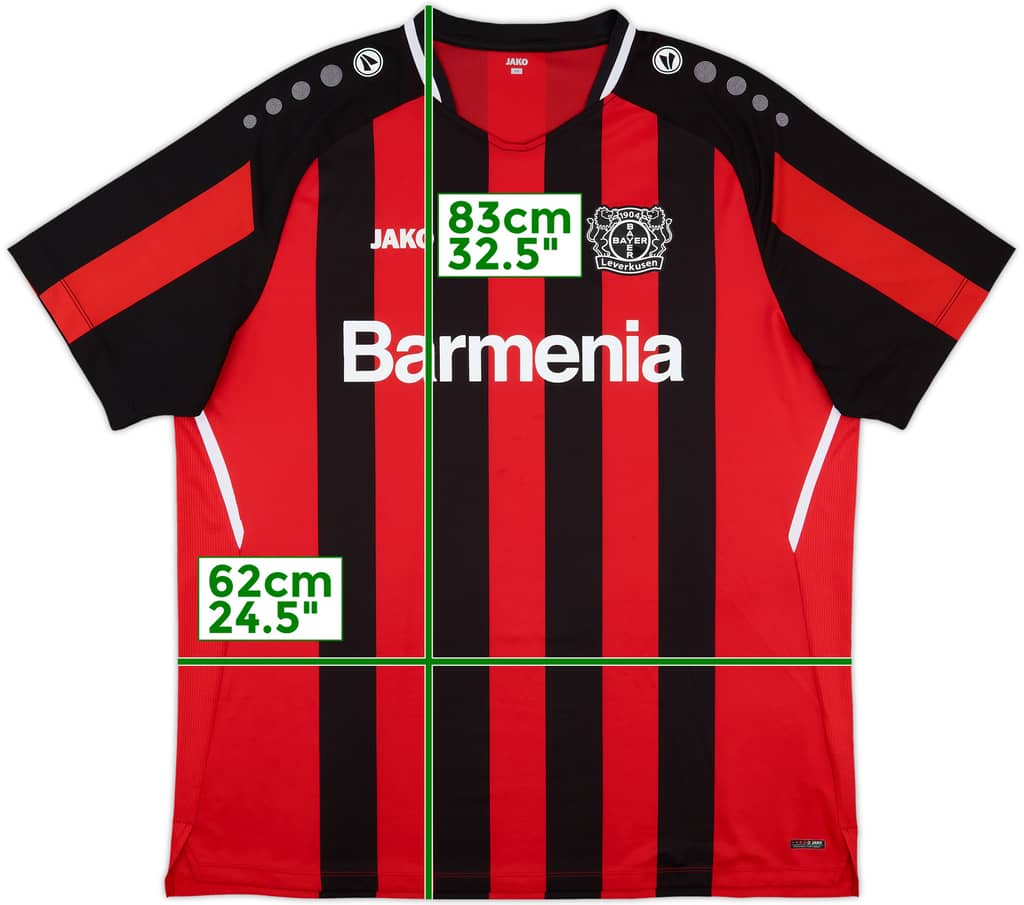 2021-22 Bayer Leverkusen Home Shirt - 8/10 - (3XL)