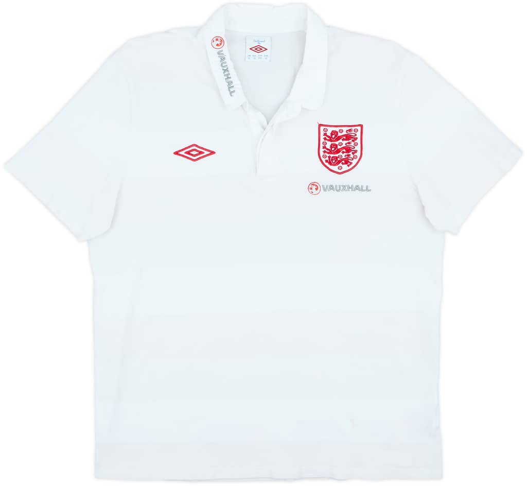 2012-13 England Umbro Polo Shirt - 6/10 - (XL)