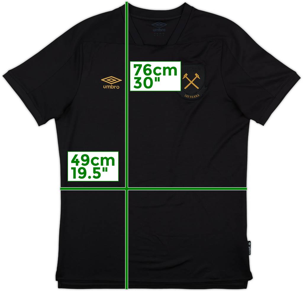 2020-21 West Ham Third Shirt - 9/10 - (M)