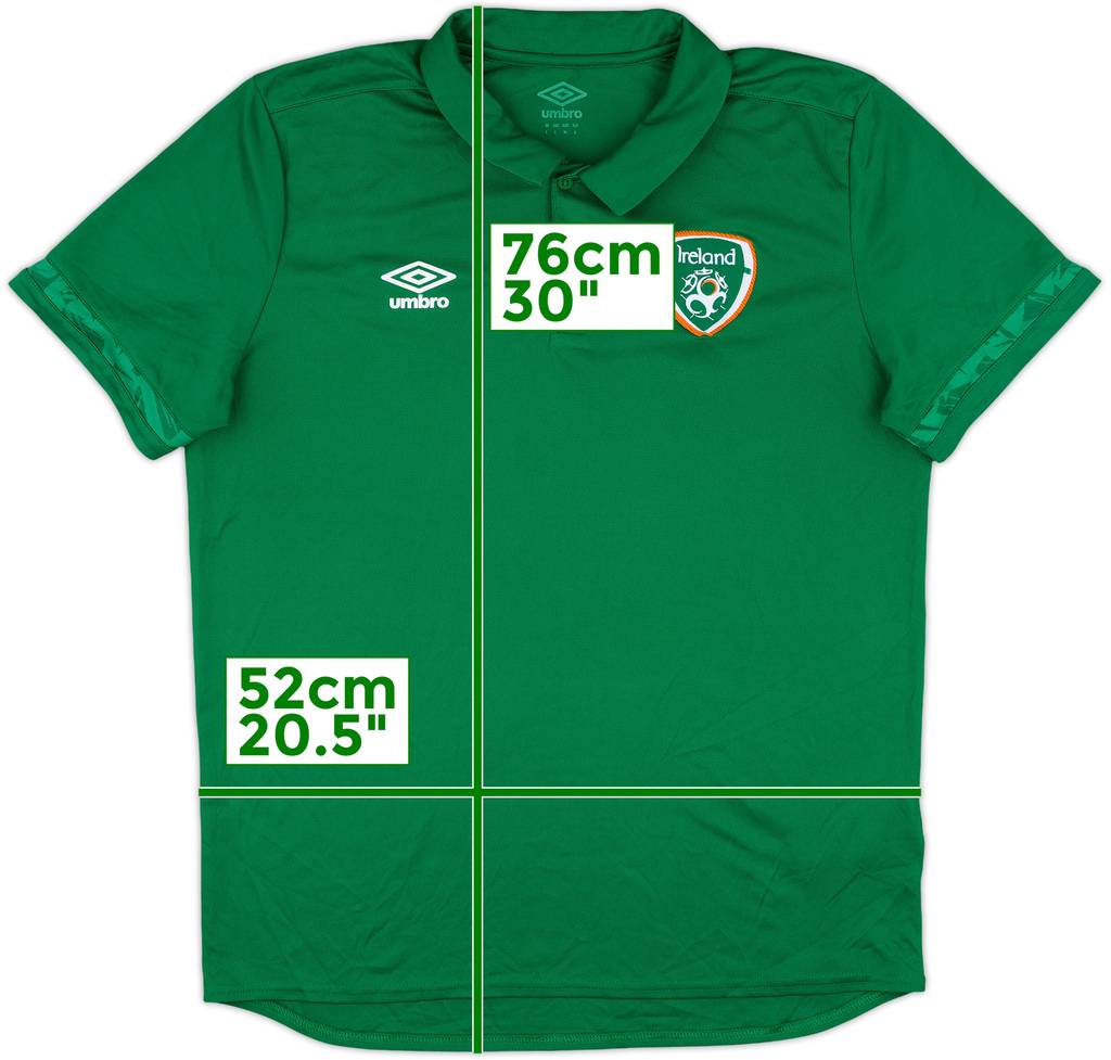 2016-17 Ireland Umbro Polo Shirt - 10/10 - (L)