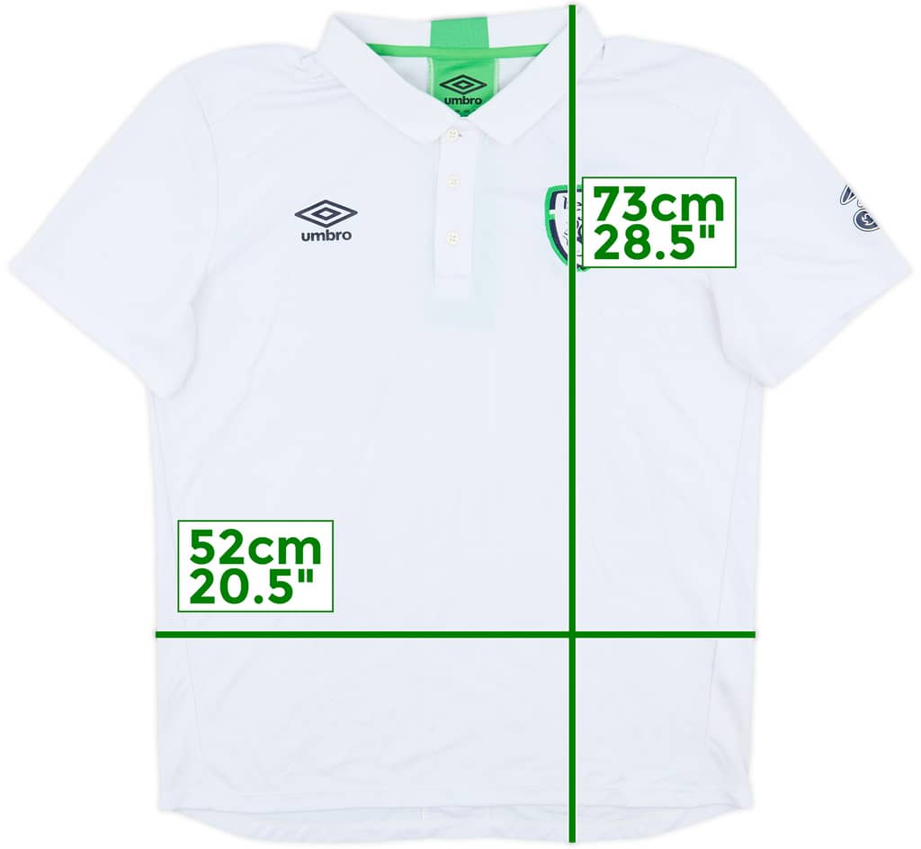 2014-15 Ireland Umbro Polo Shirt - 8/10 - (L)