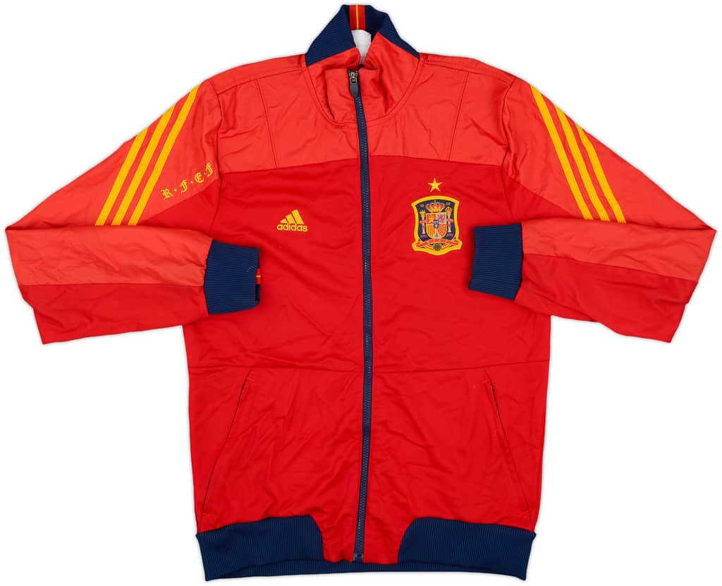 2011-12 Spain adidas Track Jacket - 8/10 - (S)
