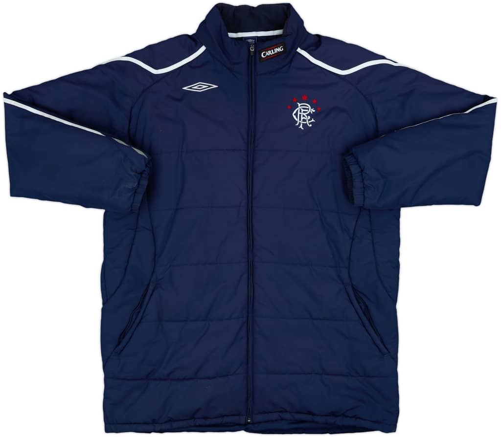 2007-08 Rangers Umbro Padded Bench Coat - 8/10 - (XXL)