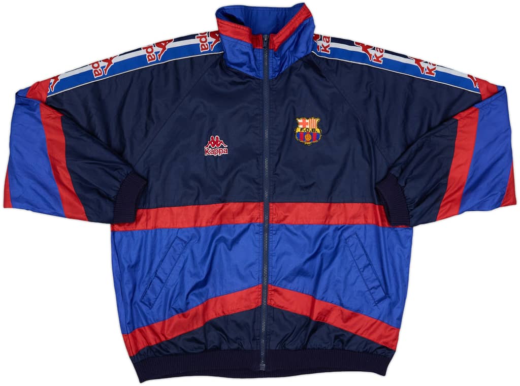 1995-97 Barcelona Kappa Track Jacket - 8/10 - (L)