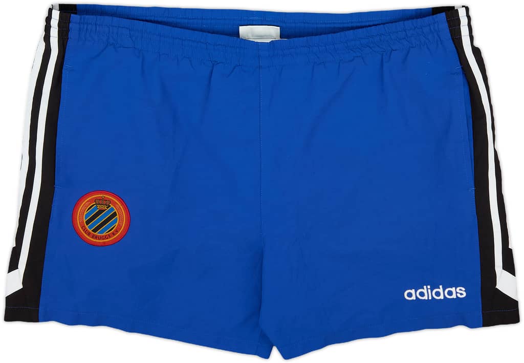 1996-97 Club Brugge adidas Training Shorts - 9/10 - (L)