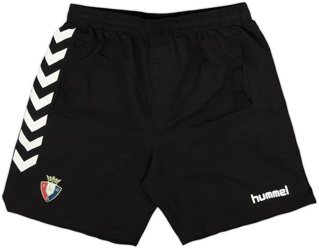 2018-20 Osasuna Hummel Training Shorts - 7/10 - (S)