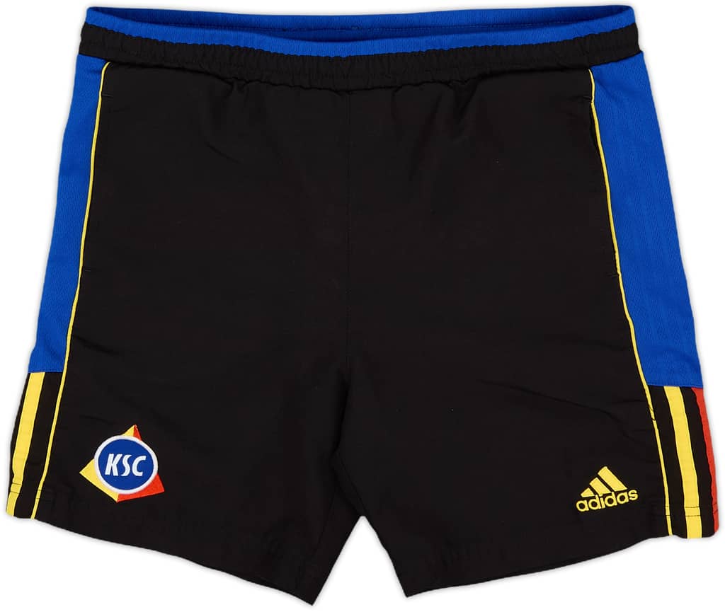 1998-99 Karlsruher adidas Training Shorts - 10/10 - (L.Boys)