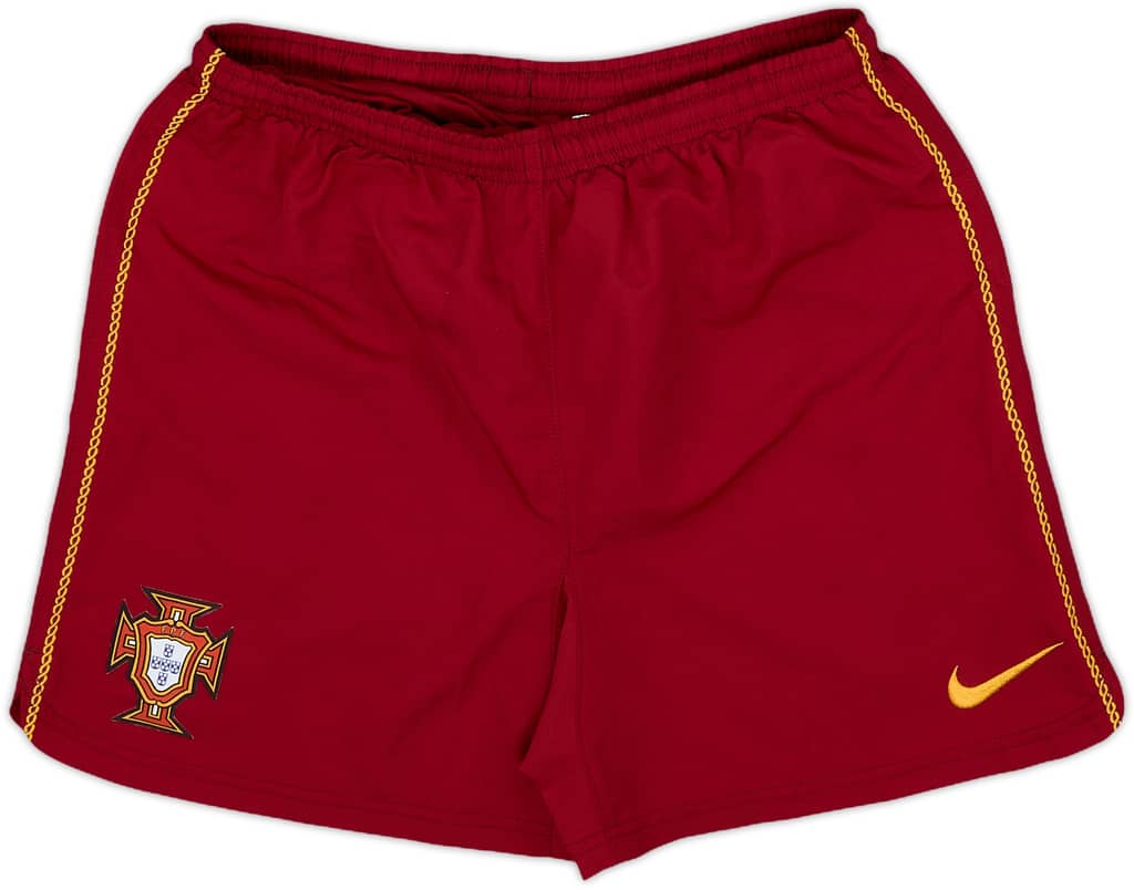 2006-08 Portugal Home Shorts - 9/10 - (M.Boys)