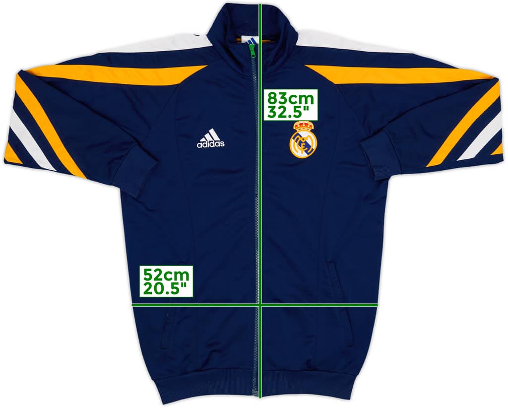 1998-99 Real Madrid adidas Track Jacket - 7/10 - (L)
