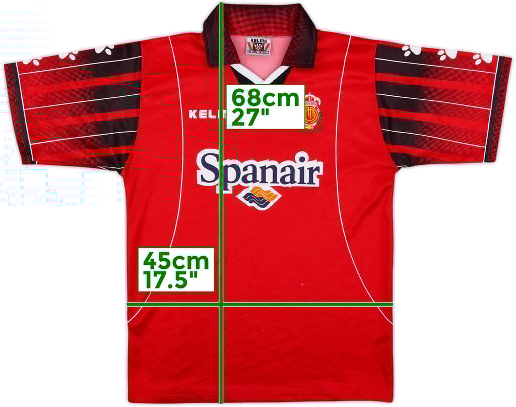1997-99 Mallorca Home Shirt - 7/10 - (XL.Boys)