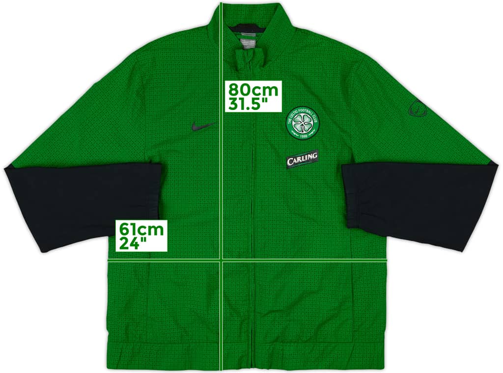 2009-10 Celtic Nike Track Jacket - 5/10 - (XL)