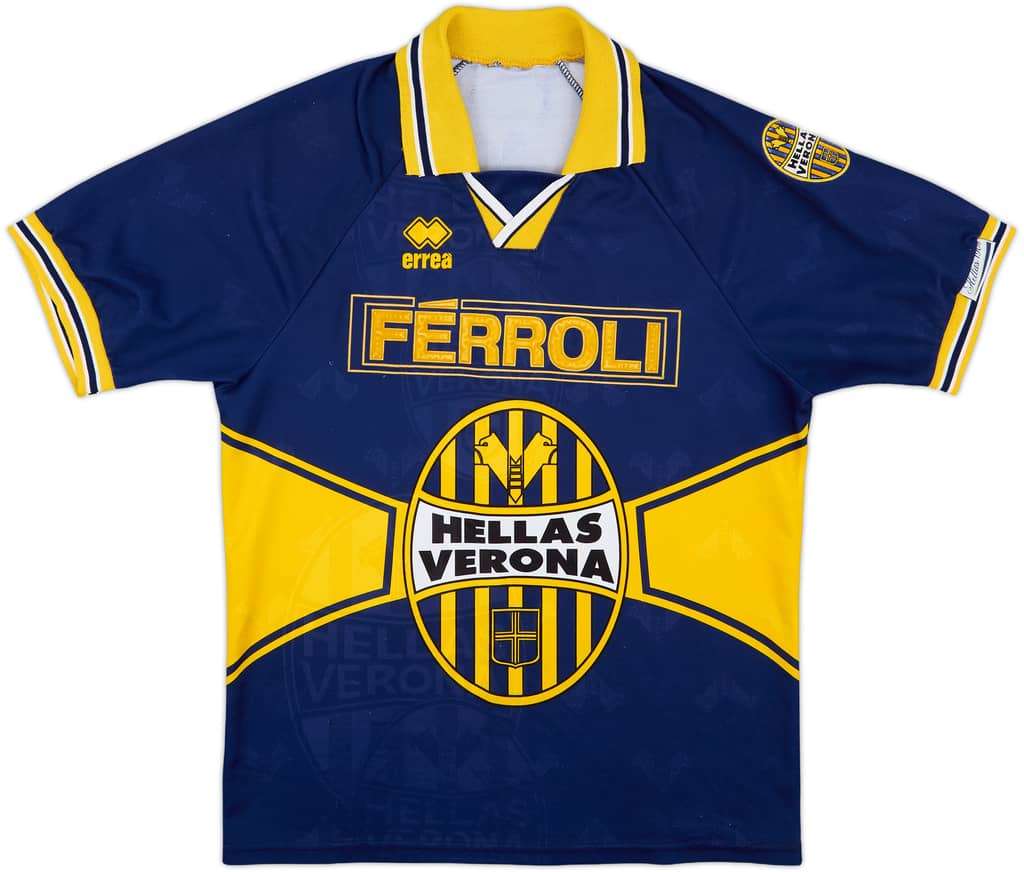 1995-96 Hellas Verona Home Shirt - 8/10 - (M)