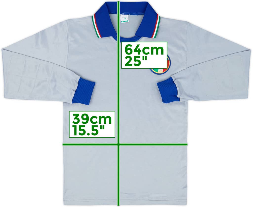 1990 Italy GK Shirt - 9/10 - (L.Boys)