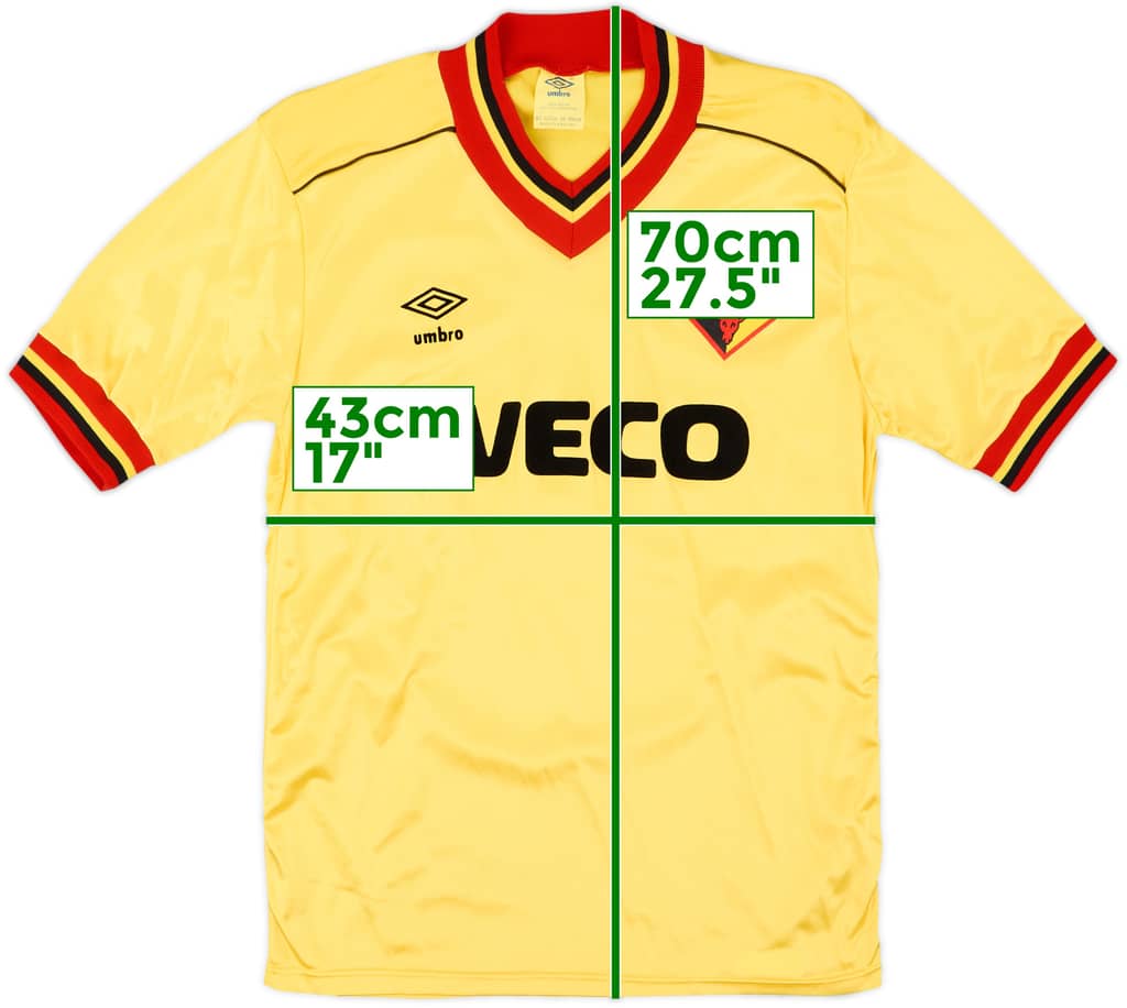 1982-85 Watford Home Shirt - 9/10 - (M)