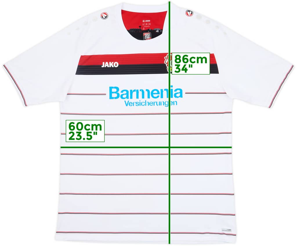 2017-19 Bayer Leverkusen Third Shirt - 4/10 - (XXL)