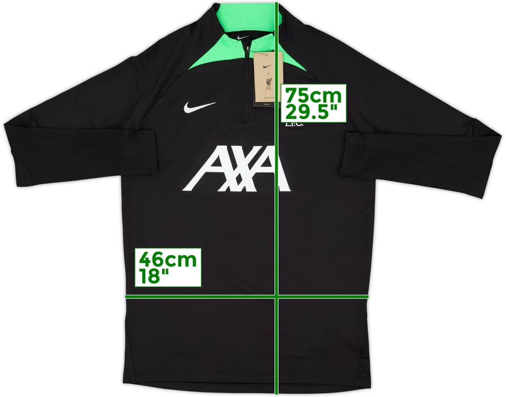 2023-24 Liverpool Nike Dri-Fit ADV 1/4 Zip Training Top (M)