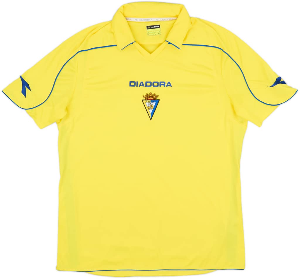 2008-09 Cadiz Home Shirt - 7/10 - (L)