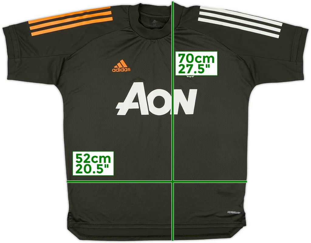 2020-21 Manchester United adidas Training Shirt - 7/10 - (M)