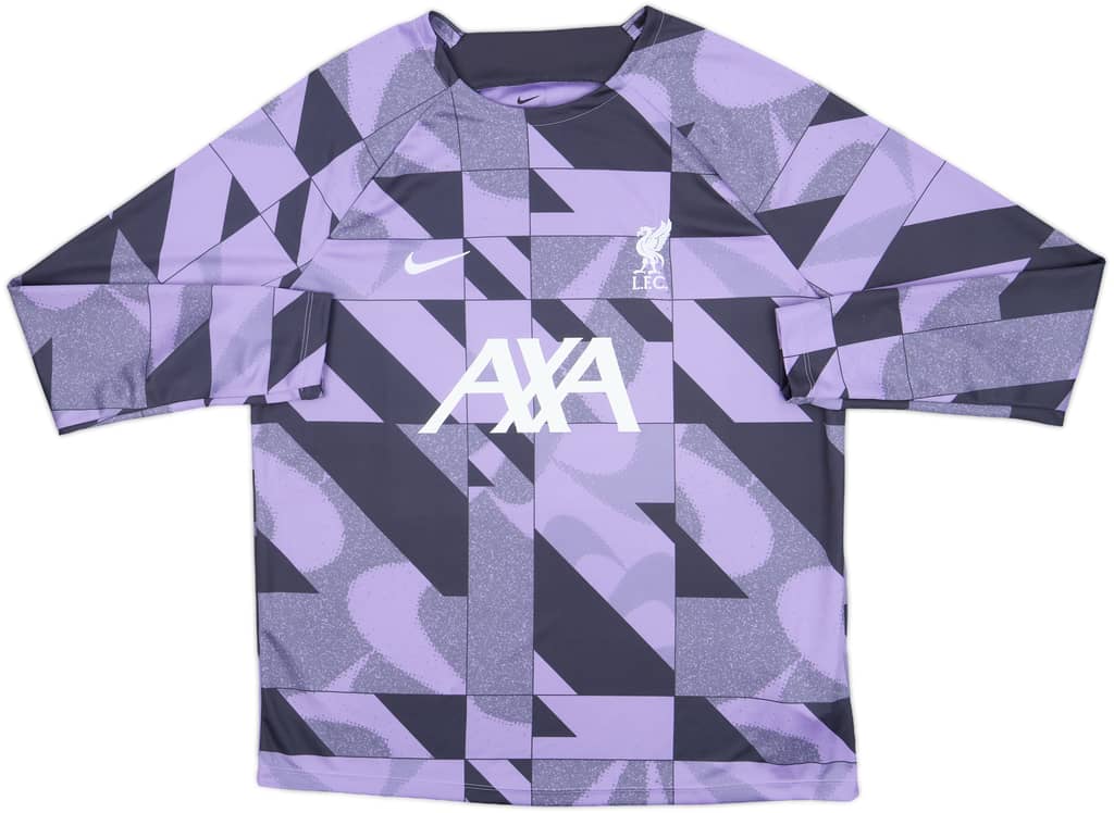 2023-24 Liverpool Nike Training L/S Shirt - 8/10 - (XL)