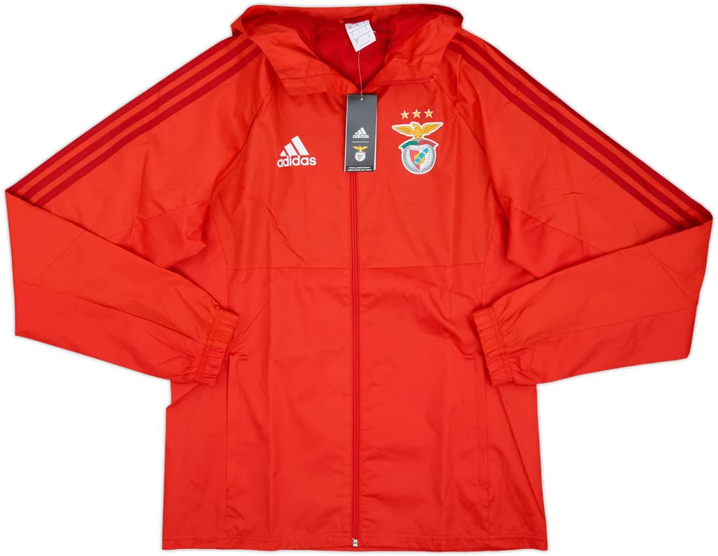 Chaqueta impermeable con capucha adidas Benfica 2017-18 (S)