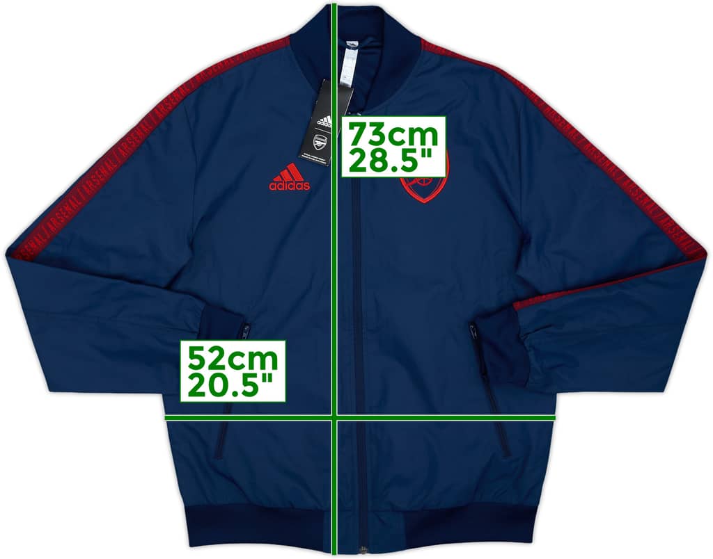 2019-20 Arsenal adidas Anthem Jacket (S)