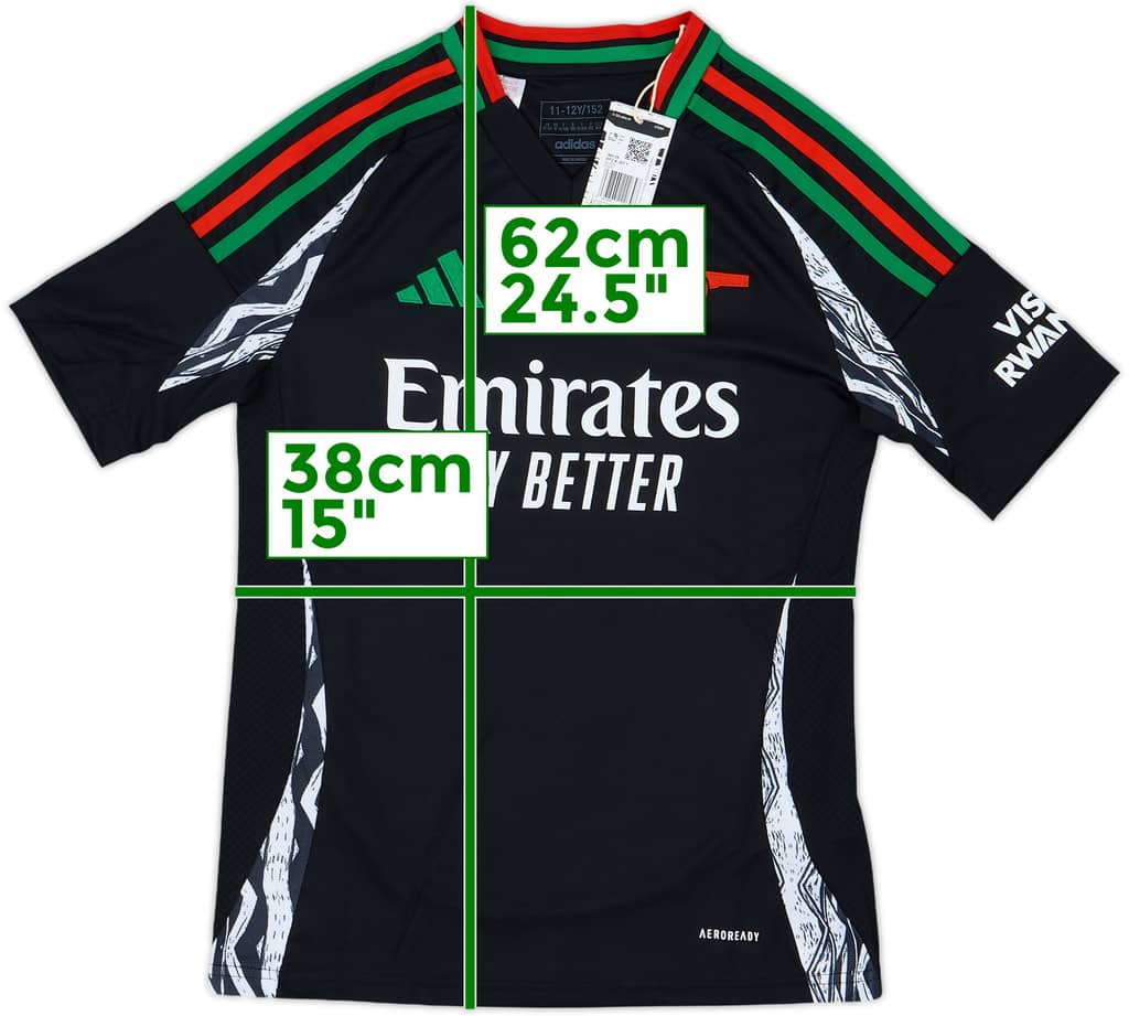 2024-25 Arsenal Away Shirt (M.Boys)