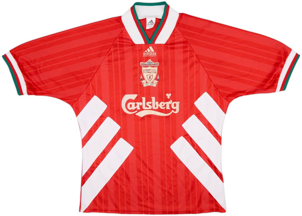 1993-95 Liverpool Home Shirt - 8/10 - (L)