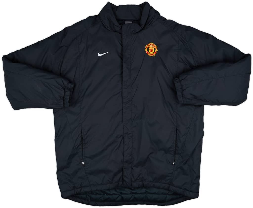 2002-03 Manchester United Nike Padded Bench Coat - 8/10 - (L)