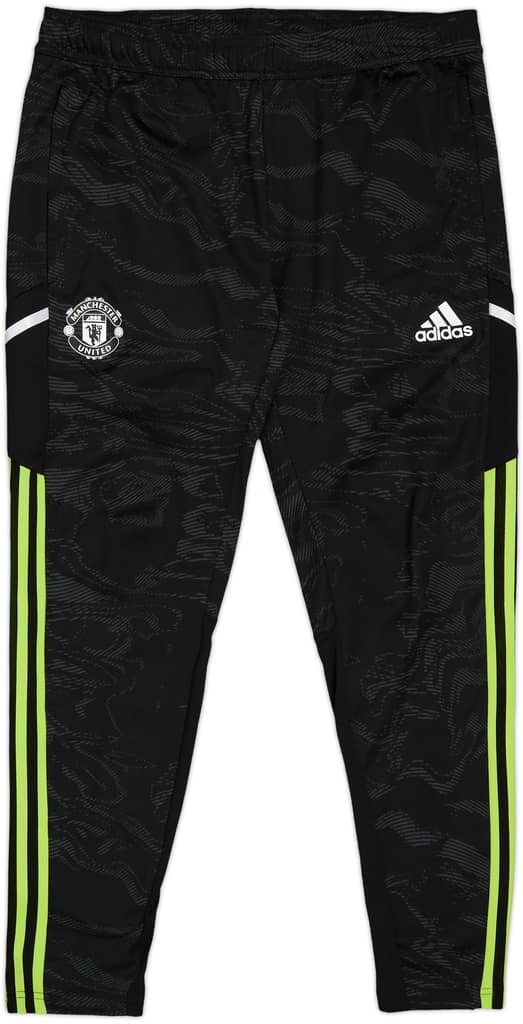 2022-23 Manchester United adidas Track Pants/Bottoms - 9/10 - (L)