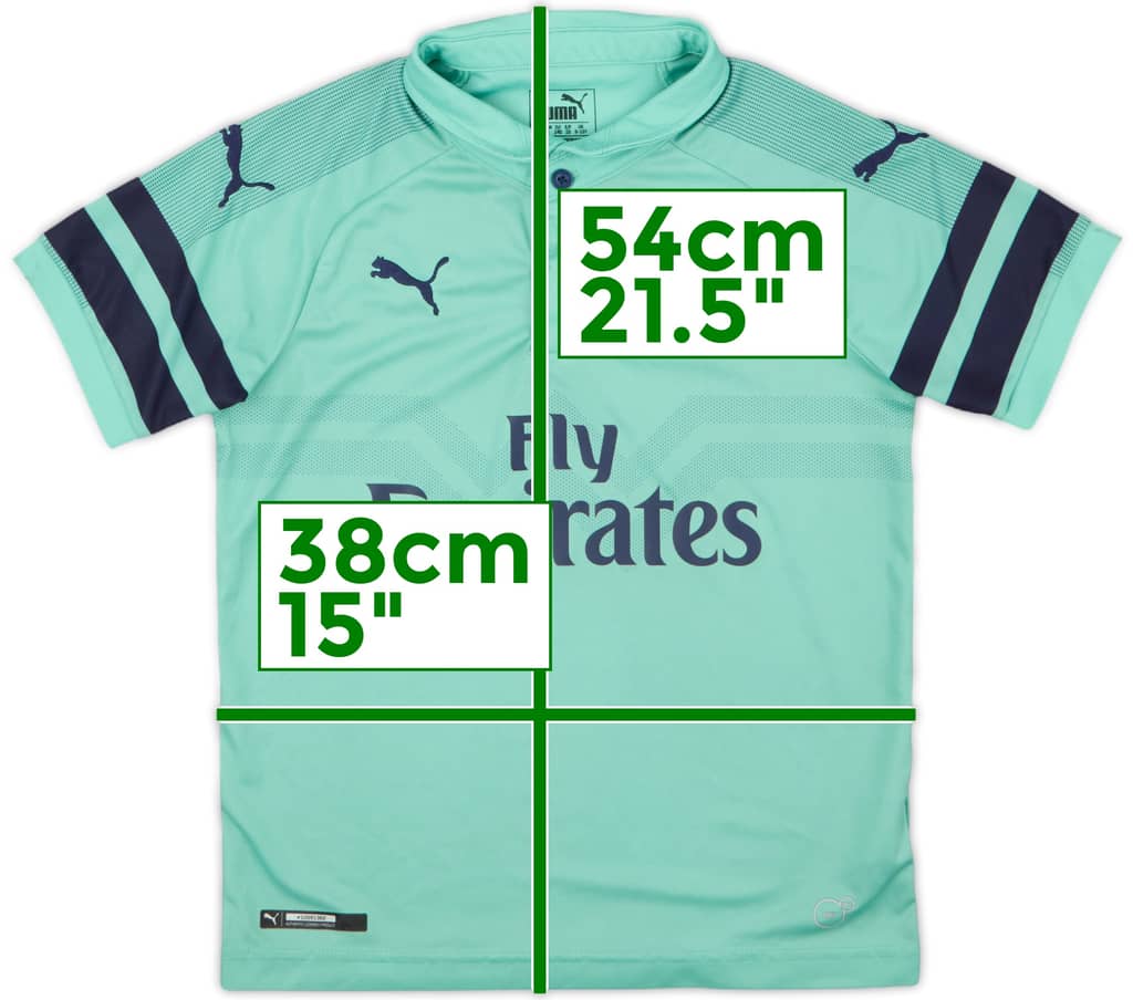 2018-19 Arsenal Third Shirt - 8/10 - (S.Boys)