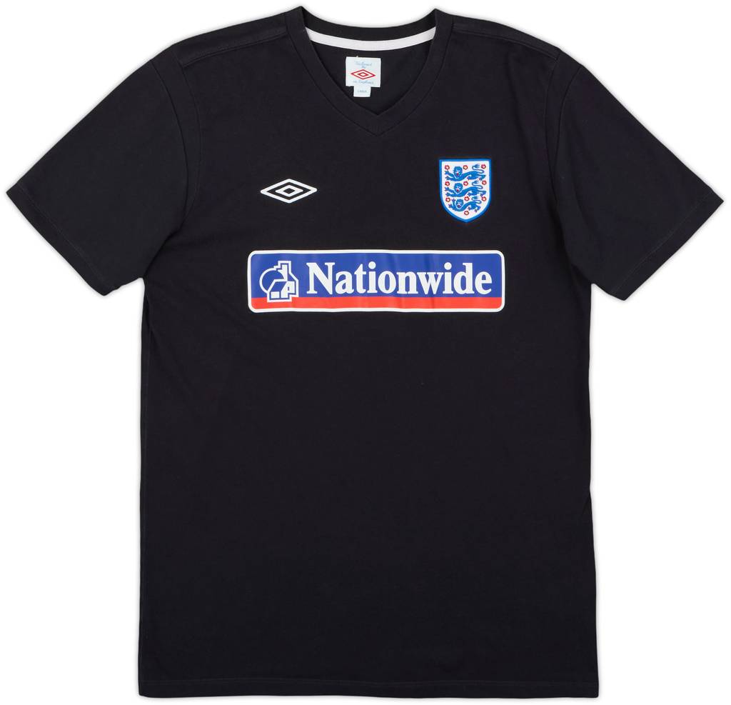 2010-12 England Umbro Cotton Tee - 7/10 - (L)