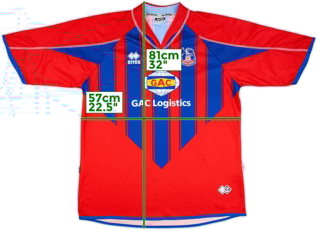 2007-08 Crystal Palace Home Shirt - 8/10 - (XXL)