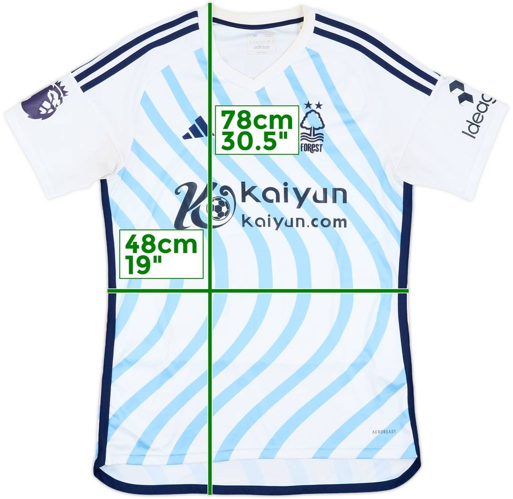 2023-24 Nottingham Forest Away Shirt - 5/10 - (M)