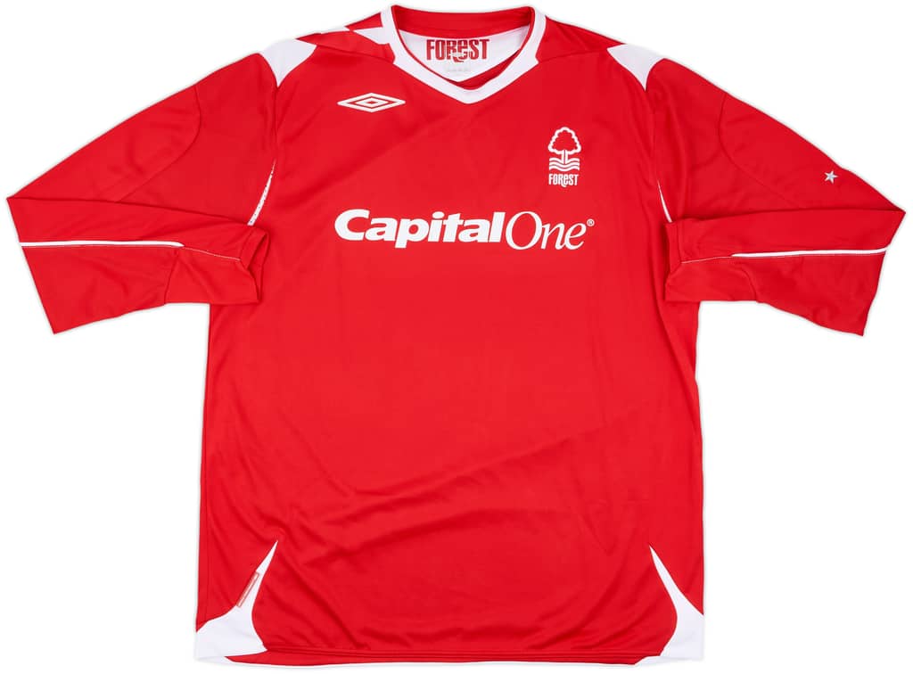 2006-08 Nottingham Forest Home L/S Shirt - 10/10 - (XL)