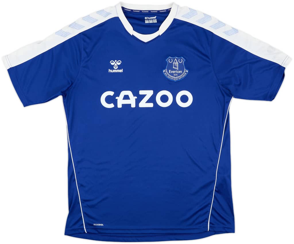 2021-22 Everton Hummel Training Shirt - 6/10 - (XL)