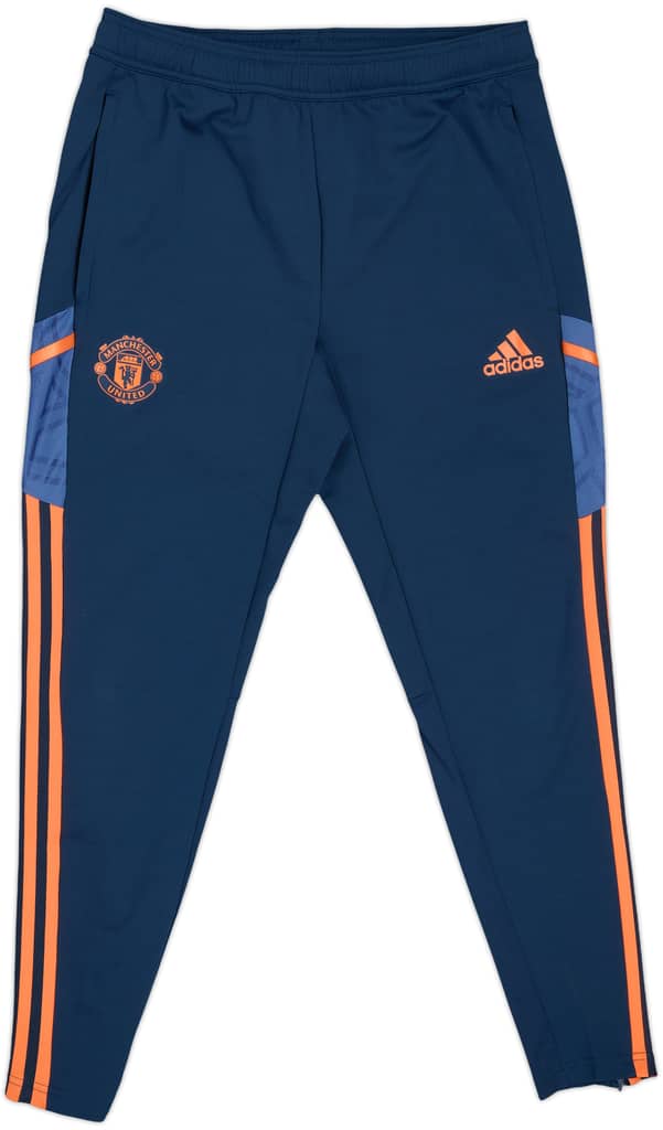 2022-23 Manchester United adidas Track Pants/Bottoms - 9/10 - (M)
