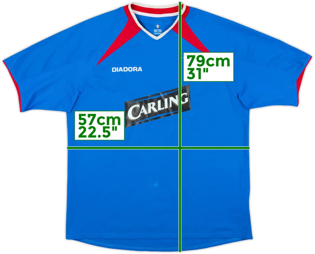 2003-05 Rangers Home Shirt - 7/10 - (L)