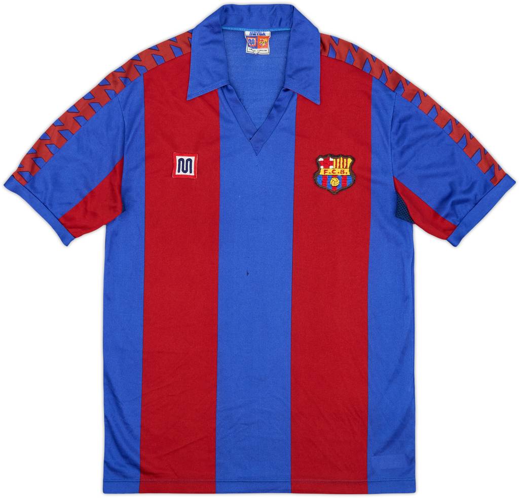 1984-89 Barcelona Home Shirt - 7/10 - (S)