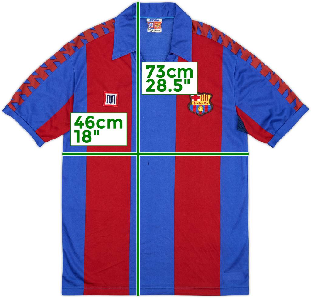 1984-89 Barcelona Home Shirt - 7/10 - (S)