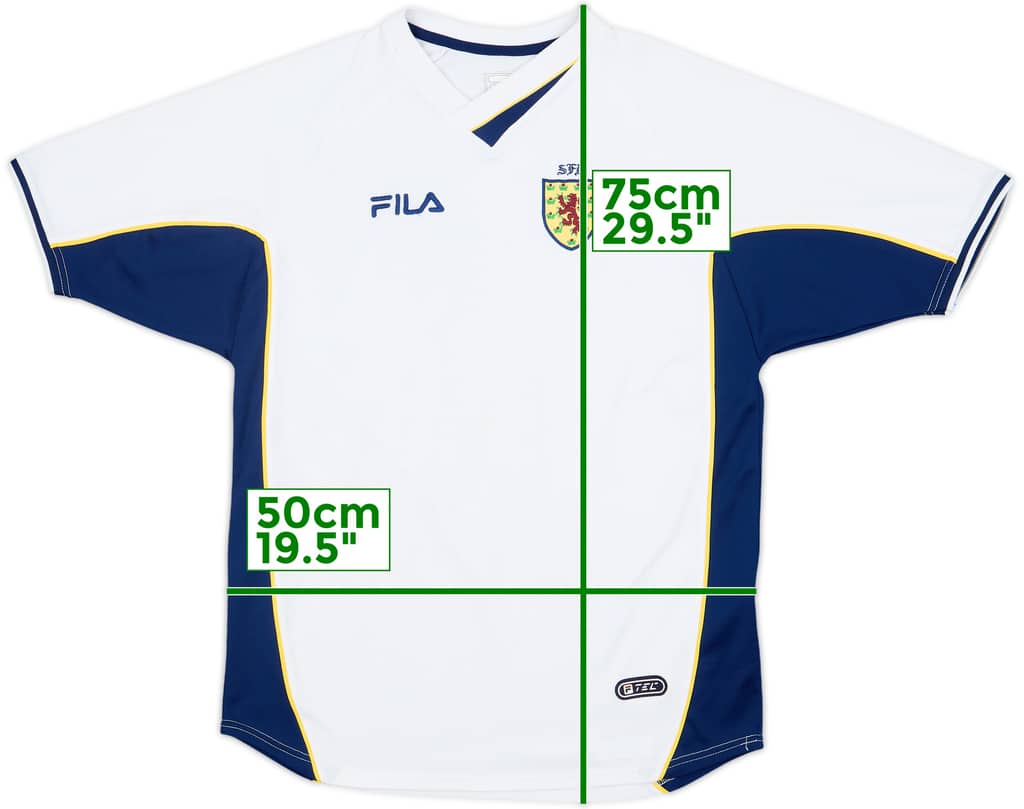2000-02 Scotland Away Shirt - 7/10 - (S)
