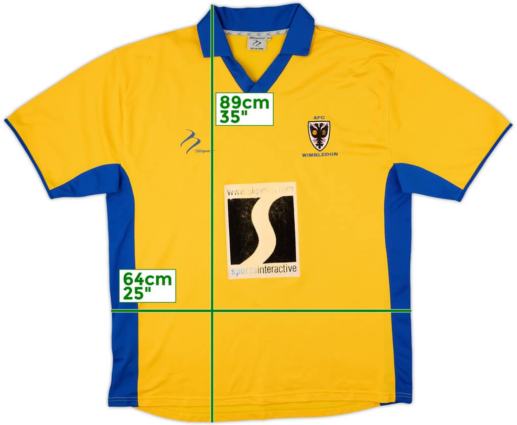 2002-03 Wimbledon Away Shirt - 6/10 - (XXL)