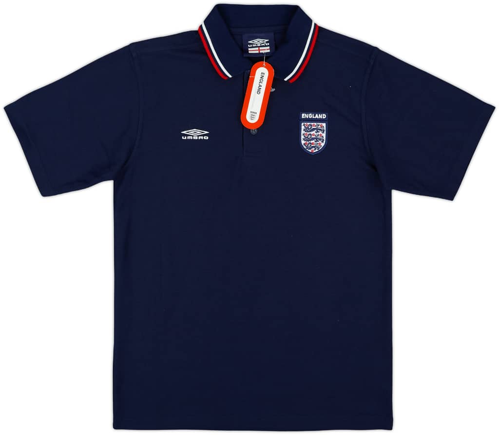 2002-04 England Umbro Polo Shirt (S)