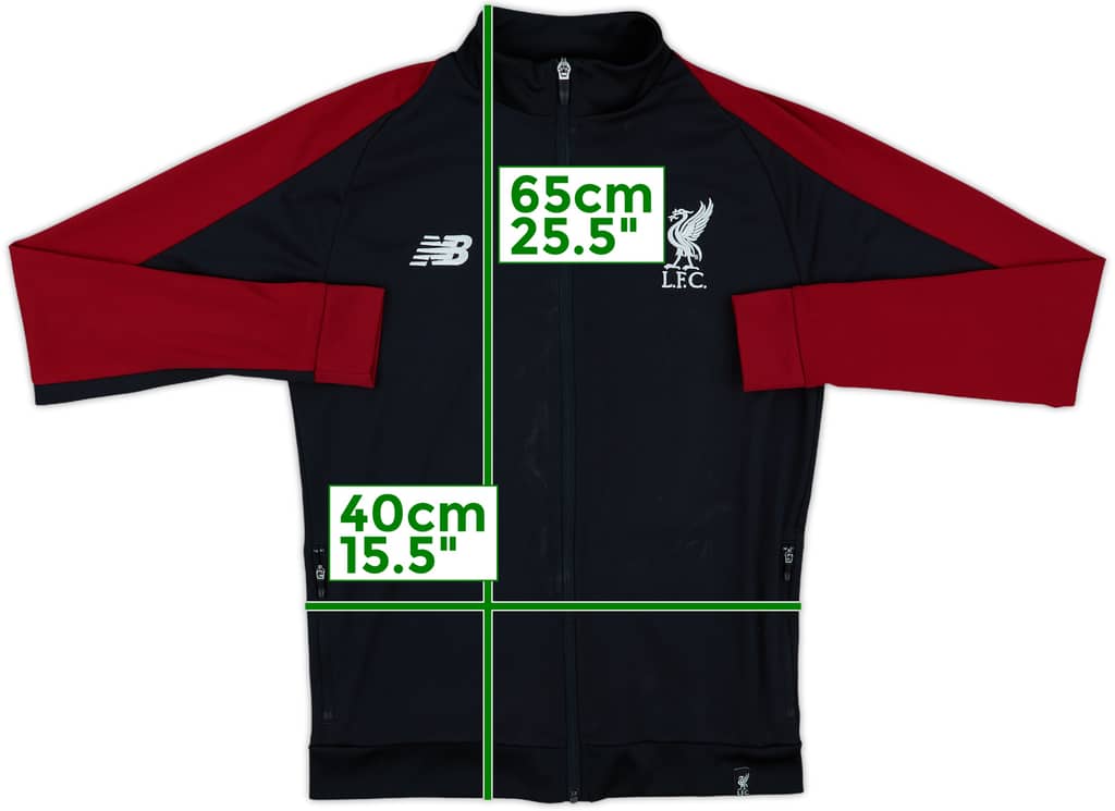 2018-19 Liverpool New Balance Track Jacket - 5/10 - (XL.Boys)