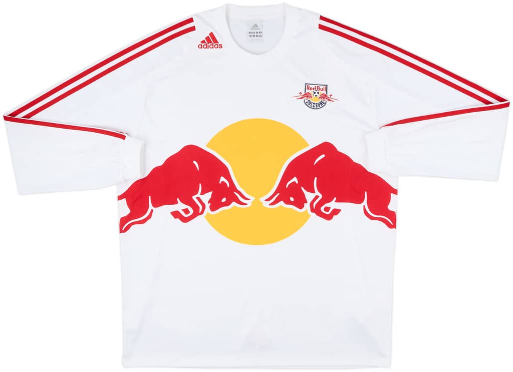 2006-07 Red Bull Salzburg Home L/S Shirt - 9/10 - (XL)