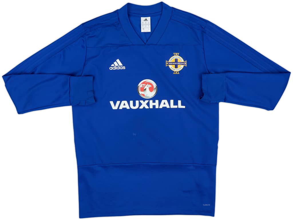 2017-18 Northern Ireland adidas Training Top - 7/10 - (M)
