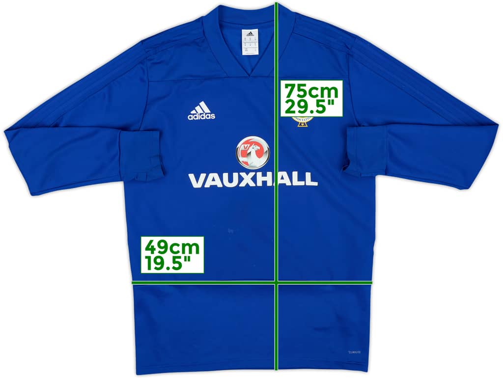 2017-18 Northern Ireland adidas Training Top - 7/10 - (M)
