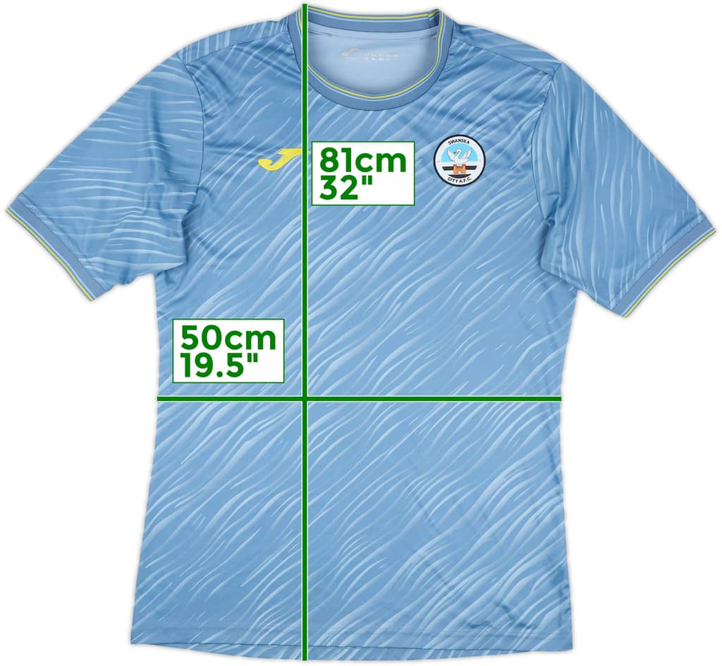 2021-22 Swansea Joma Training Shirt - 10/10 - (XL)